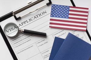 Student visa interview at U.S. embassy