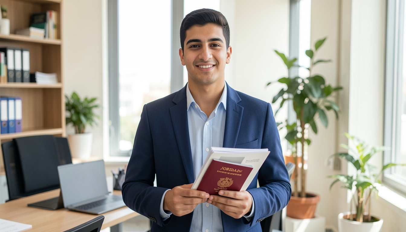 Jordanian student preparing for J-1 visa interview