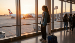 Student returning home after the Work and Travel program